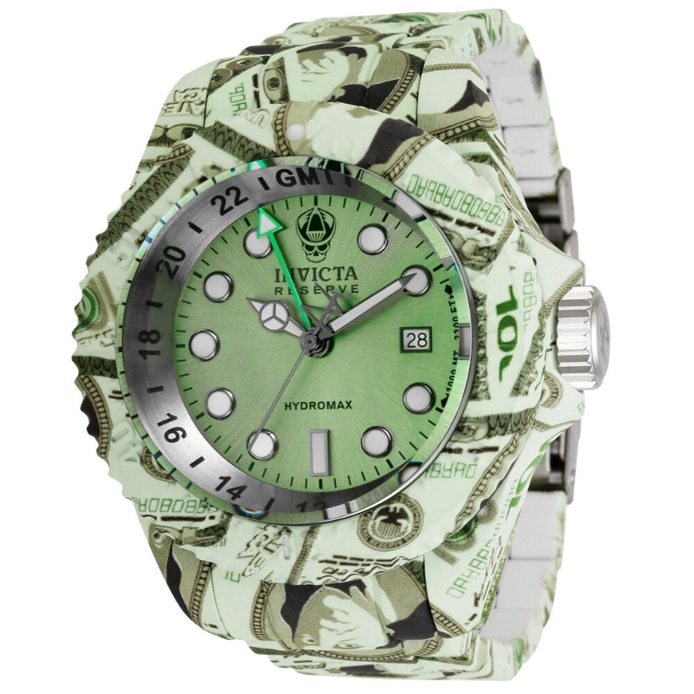 Invicta Reserve Cash Hydromax Swiss Ronda 515.24H Caliber Men's 52mm Watch 34649